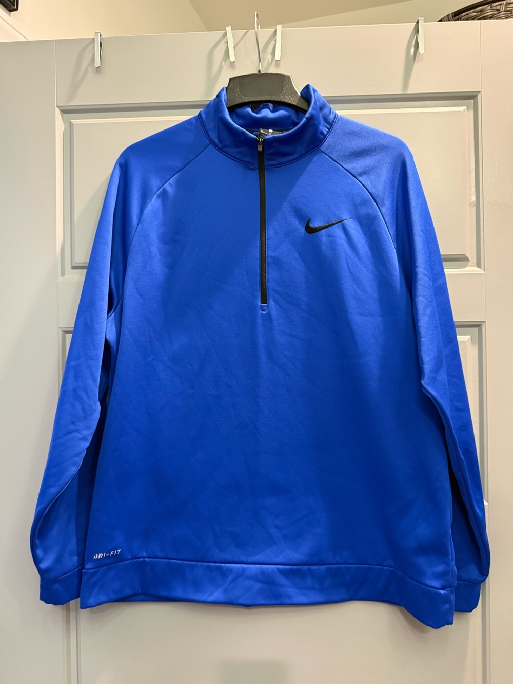 Nike Men’s Royal Blue Half-Zip Performance Jacket
